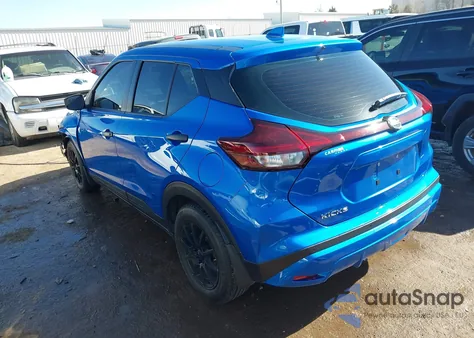 2021 Nissan Kicks S Xtronic Cvt z USA, uszkodzony, nr VIN 3N1CP5BV0ML536148